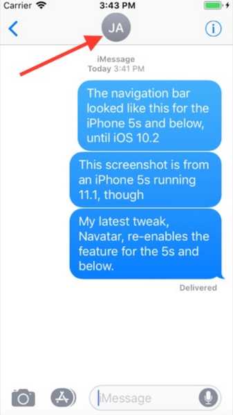 Navatar porta avatar di messaggistica su dispositivi non supportati