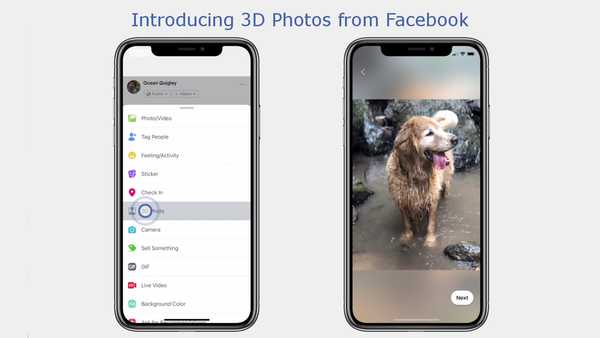 La nuova funzione di Facebook ti consente di vedere i ritratti in 3D come se stessi guardando attraverso una finestra