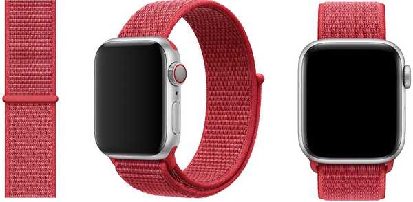 Nike lança novas bandas Apple Watch, Apple lança Sport Loop em (PRODUCT) RED
