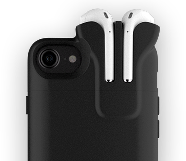 A capa para iPhone do criador de seixos oferece até 40 cobranças pelos seus AirPods