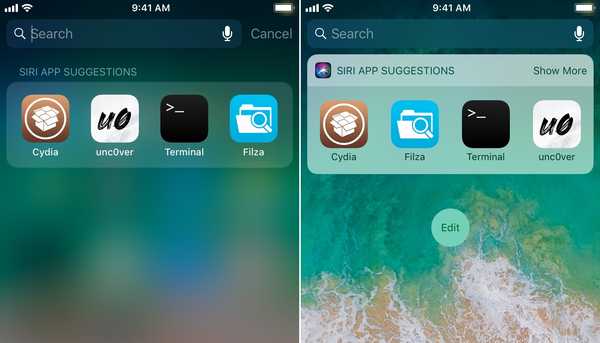 Befestigen Sie Ihre Lieblings-Apps mit AppsSiriPin am Siri Suggestions-Widget