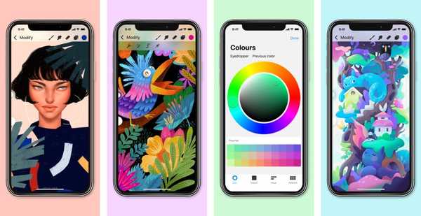Procreate Pocket 2 apporte le support de l'iPhone X, de nouveaux pinceaux, des effets de peinture humide et plus