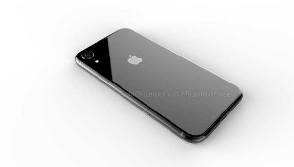 Renderiza o iPhone 6.1 LCD com uma única câmera traseira, o entalhe, a moldura de alumínio e muito mais