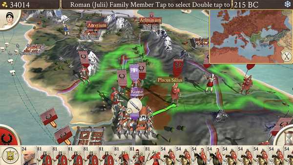 Rome Total War llegará a iPhone el próximo jueves