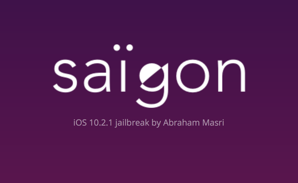 Saïgon jailbreak utgitt for noen iOS 10.2.1 64-biters enheter, iOS 10.3.1 en mulighet