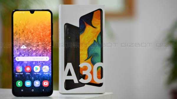 Revisión del Samsung Galaxy A30 Buena pantalla y batería, cámaras promedio