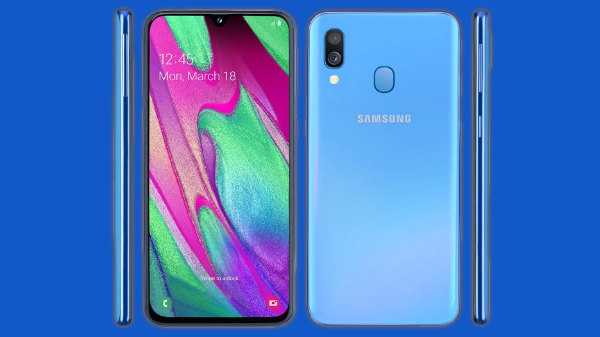 Samsung Galaxy A40 mot andra selfie-smarttelefoner inom mellanklass under Rs. 25 tusen