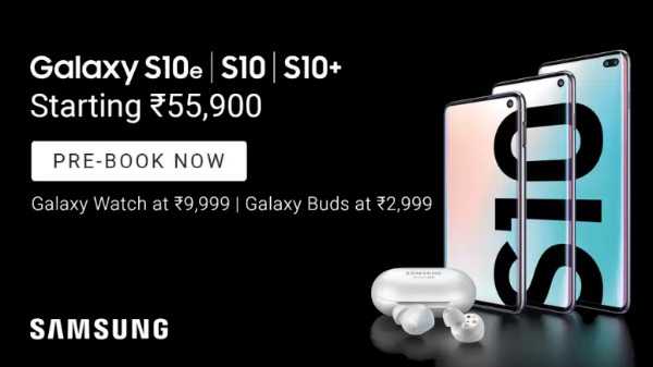 Samsung Galaxy S10 Plus va in pre-ordine in India Minaccia ad altri smartphone di fascia alta