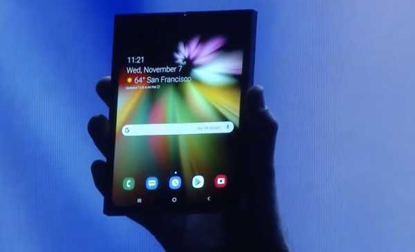 Samsung neckt sein bevorstehendes faltbares Smartphone vor dem Event am 20. Februar