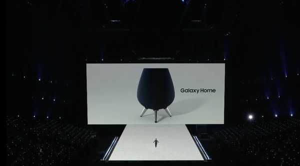 Der Samsung Galaxy Home-Lautsprecher tritt gegen den Apple HomePod an