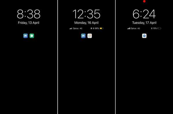 Semperon agrega un 'siempre en pantalla' a su iPhone con jailbreak