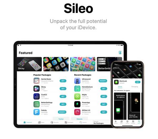 Sileo beta a fost actualizat la versiunea 0.7b4, deoarece Echipa Sileo încearcă suportul de notificare push