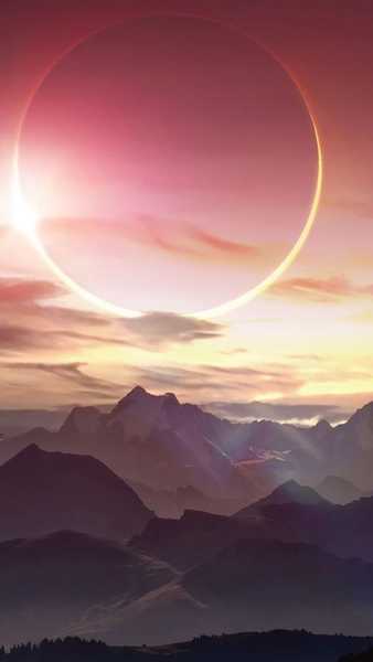 Sonnenfinsternis Hintergrundbilder