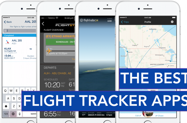 De bästa flygspårningsapparna för iPhone