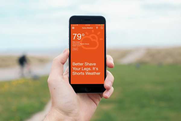 Os melhores aplicativos climáticos engraçados para iOS