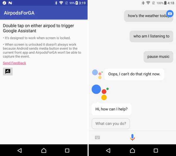 Questa app per Android ti consente di utilizzare AirPods con Google Assistant