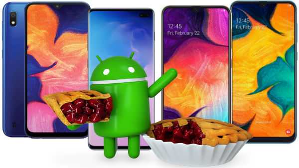 Top Samsung Smartphones mit dem neuesten Android 9.0 Pie in Indien