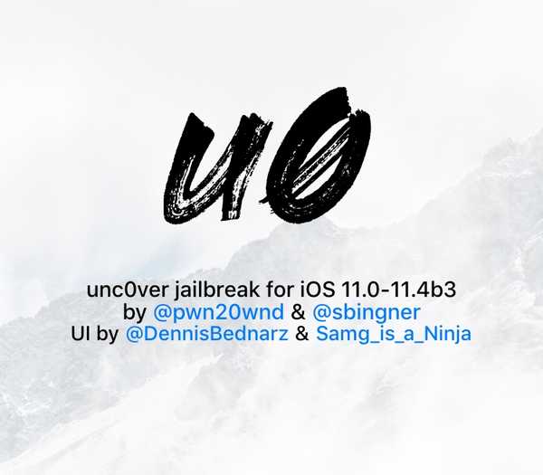 Unc0ver V1.0.2 dirilis dengan perbaikan untuk masalah RootFS Restore di perangkat iOS 11.0-11.2.6