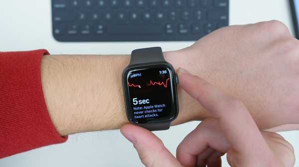 Video pratico con test ECG su Apple Watch Series 4