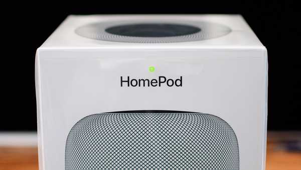 Déballage vidéo et premier aperçu du HomePod d'Apple