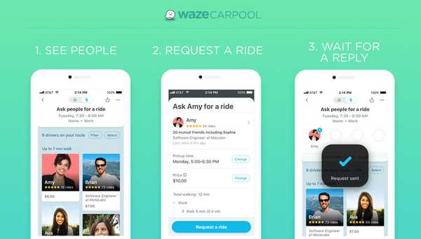 Carpooling Waze merge la nivel național