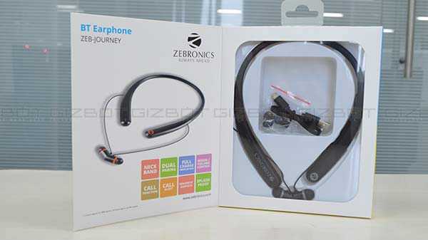 Zebronics Zeb-Journey anmeldelse Billigste øretelefoner i halsbåndstil der ute