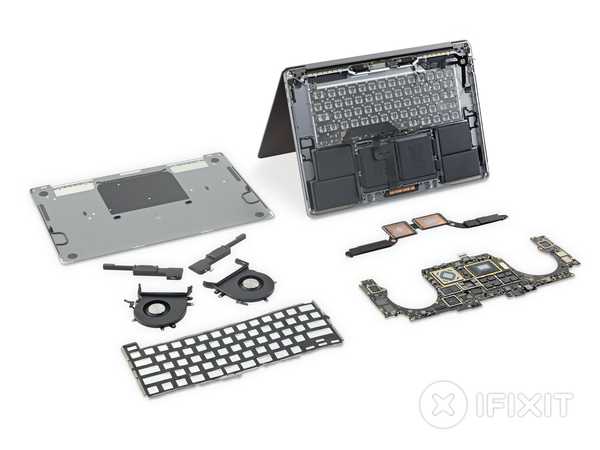 MacBook Pro da 16 pollici riceve un trattamento di smontaggio completo da iFixit