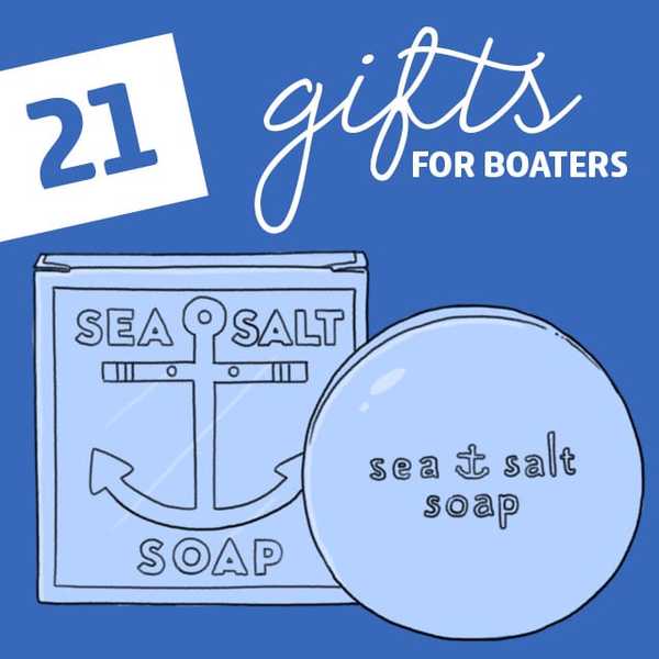21 nautiska gåvor för båtlivare