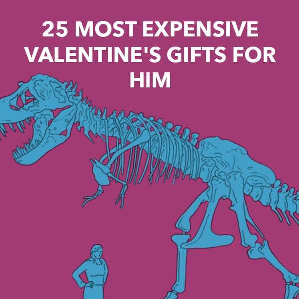25 Die teuersten (und legendärsten) Geschenke zum Valentinstag für ihn
