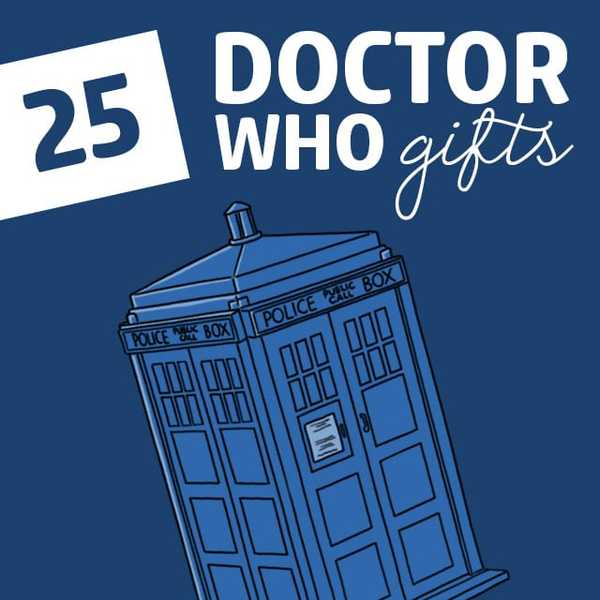 25 regalos de Doctor Who que invierten la polaridad