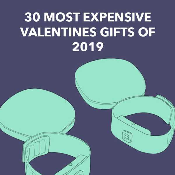 30 dyreste Valentinesgaver fra 2019