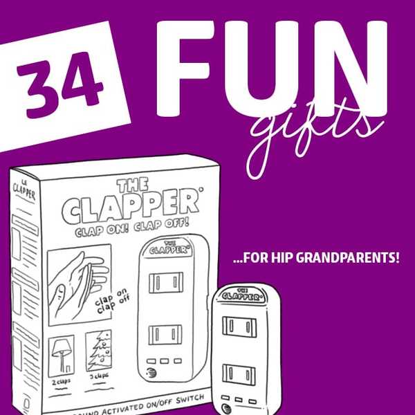 34 cadeaux amusants pour les grands-parents branchés