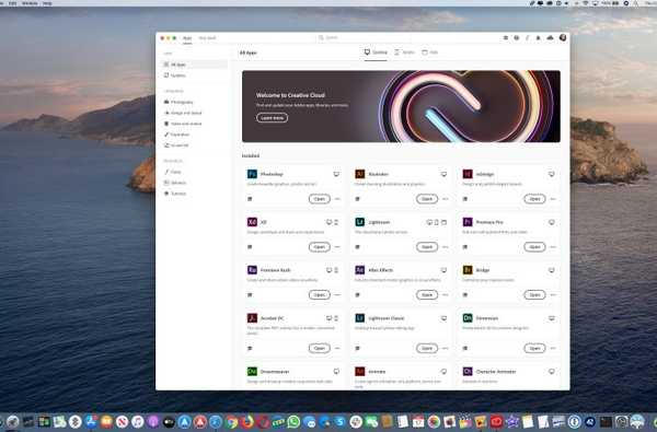 Krijg intuïtief toegang tot uw Adobe-middelen met de opnieuw ontworpen Creative Cloud desktop-app
