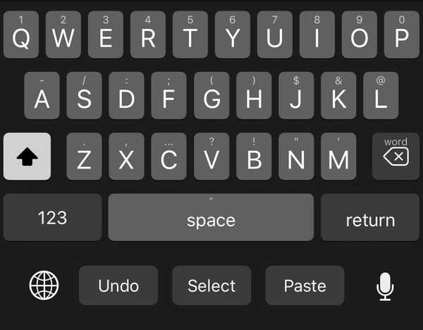 ActionBar traz uma interface de edição de texto modernizada para o teclado iOS