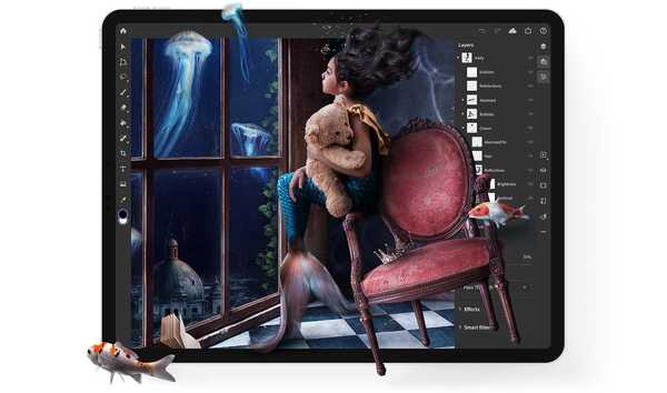 Adobe pubblica la roadmap delle funzionalità per Photoshop per iPad