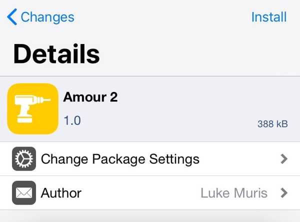 O Amour 2 permite que você personalize suas animações de bloqueio e desbloqueio