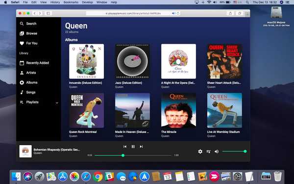 Surge um web player não oficial para o Apple Music