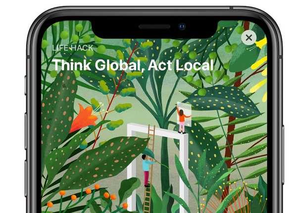 App Store ter ere van Earth Day 2019 met originele verhalen, thematische collecties van apps en games