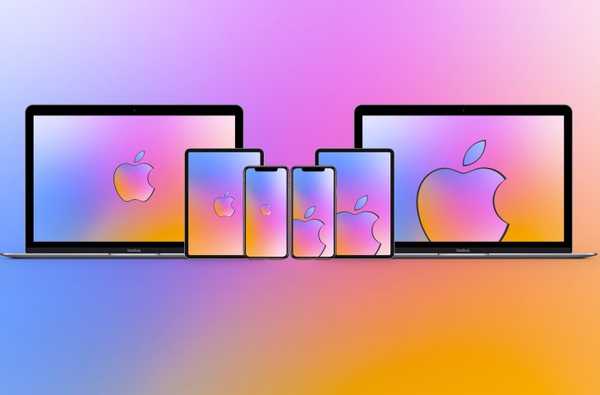 Apple-kortinspirerat tapetpaket för iPhone, iPad, desktop