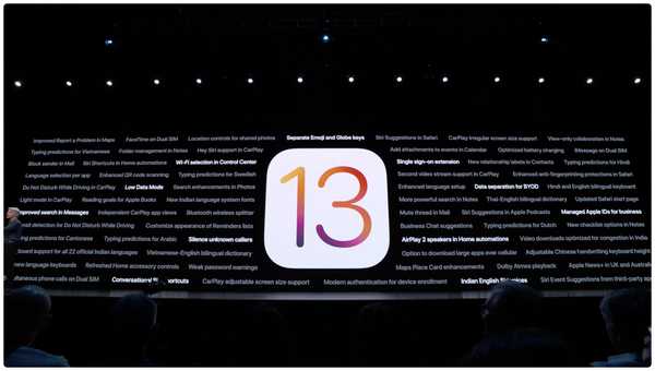 Apple lance le mode sombre à l'échelle du système iOS 13, des améliorations d'Apple Maps et bien plus encore