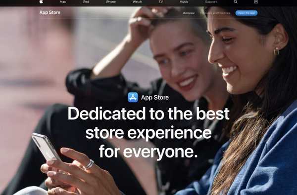 Apple diz que acolhe a concorrência através de uma nova página da App Store