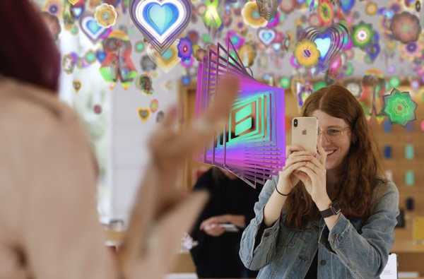 Apple Stores er nå vertskap for nye kunstbaserte augmented reality-opplevelser