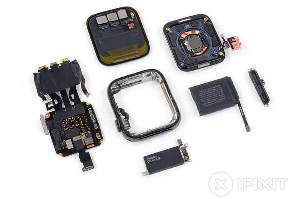 Il trattamento di smontaggio di Apple Watch Series 5 rivela una batteria più grande e altro ancora