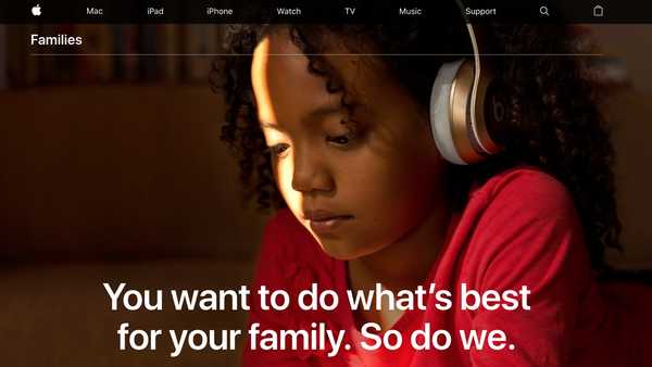 La nuova pagina web Famiglie di Apple raccoglie tutti gli strumenti parentali per iOS e macOS in un unico posto