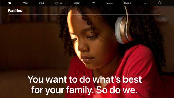 Laman web Keluarga Apple yang baru mengumpulkan semua alat orang tua untuk iOS dan macOS di satu tempat