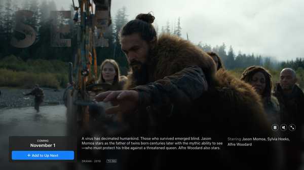 Thrillerul de știință al companiei Apple „See” va fi la fel de epic ca „Game of Thrones”, a costat 15 milioane de dolari pe episod