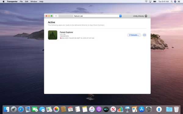 Aplikasi pengembang Transporter Apple sekarang tersedia di Mac App Store