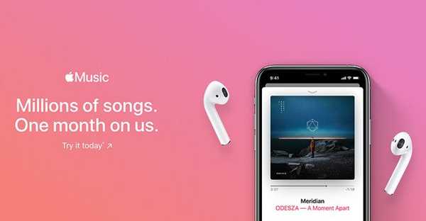 Er Apple Music gratis forsøk endret fra en sjenerøs tre måneder ned til en?