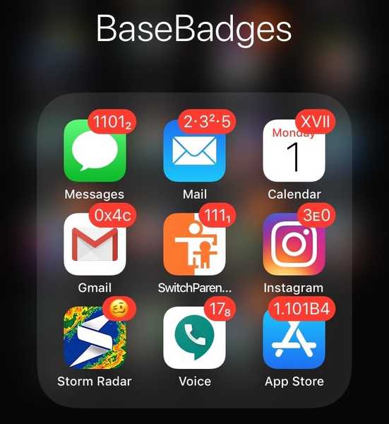 BaseBadges te permite ponerte nervioso con las insignias de notificación perdidas de tu pantalla de inicio