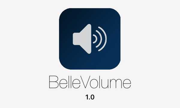 BelleVolume um belo volume HUD substituto para dispositivos iOS 11 e 12 com jailbreak